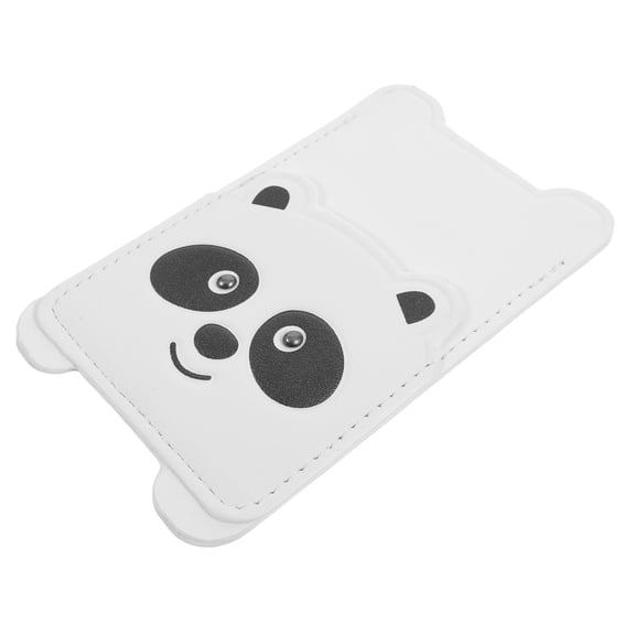 Luxshiny White Adhesive Phone Wallet Pocket with Soft Comfortable Material for Secure Storage and Easy Access to Cards