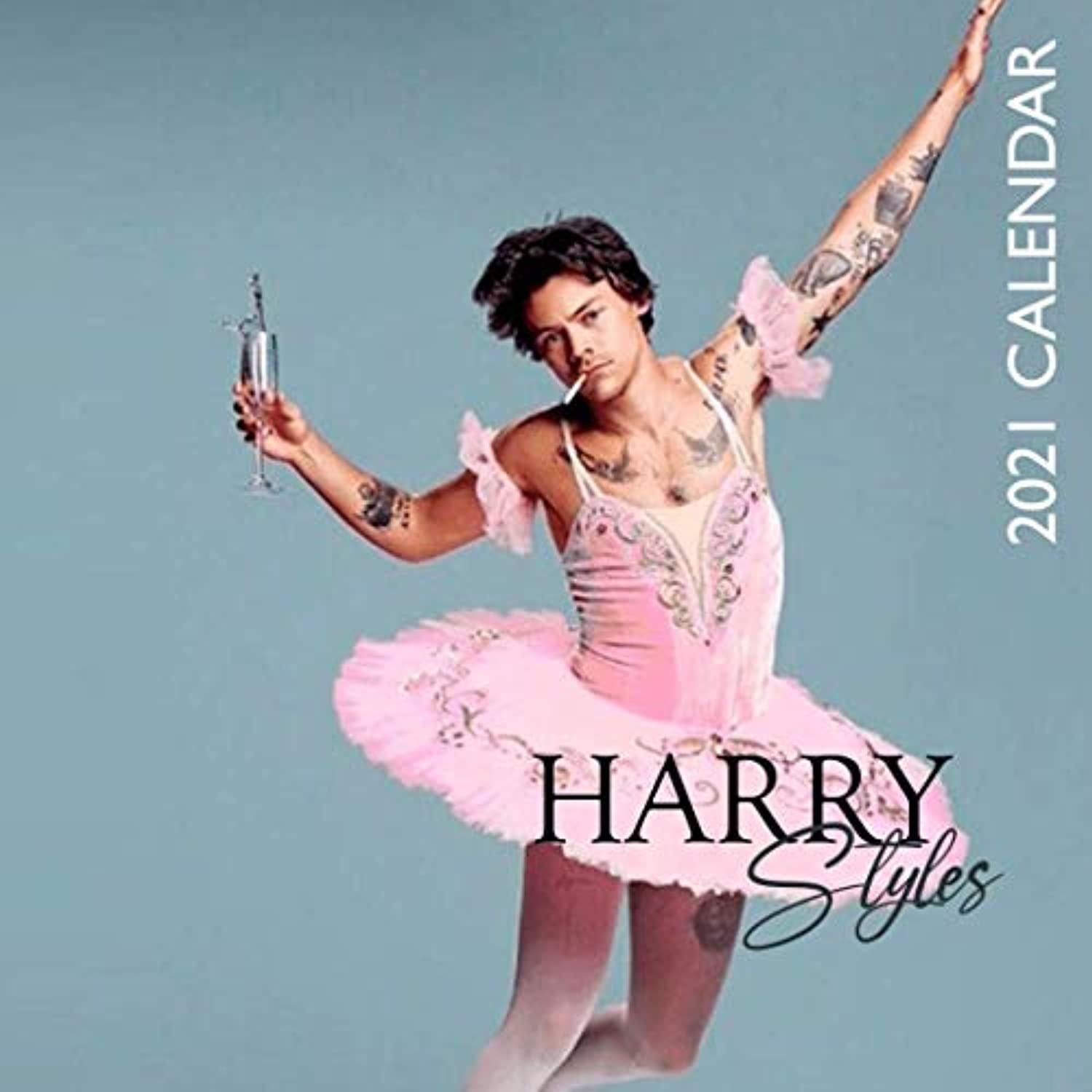 Harry Styles 2021 Calendar Harry Styles Wall Calendar(8.5 x 8.5