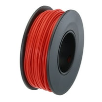 Uxcell 28 Gauge Silicone Wire 28AWG Electrical Wire Stranded Tinned Copper High Temp Hookup Spool 49.2ft Red