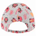 thumbnail image 4 of Infant New Era  Gray Kansas City Chiefs Animal 9TWENTY Adjustable Hat, 4 of 5