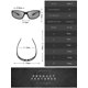 thumbnail image 2 of 2 gafas de sol deportivas polarizadas rojas con protección UV400 para hombres y mujeres, ciclismo, golf, esquí, pesca, carreras, conducción, marco cómodo y liviano, 2 of 5