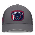 thumbnail image 2 of Men's Fanatics Gray Washington Capitals Home Ice Flex Hat, 2 of 4