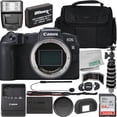 thumbnail image 1 of Canon EOS RP Mirrorless Camera (Body Only) with Starter Accessory Bundle - Includes: SanDisk Ultra 64GB SDXC, Digital Flash, Extended Life Replacement Battery, Water Resistant Gadget Bag & More, 1 of 10