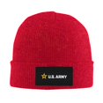 thumbnail image 2 of U.S. Army Logo Men Women Knitted Hat Adult Knit Beanie For Fall Winter Knit Hat Cap, 2 of 5