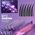 thumbnail image 3 of Xylobyte Hair Dryer, 800W Fast Drying Low Noise Blow Dryer, hair dryer brush with 3 Attachments for Home Salon Travel, Gradient Color, 3 of 8