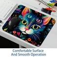 thumbnail image 6 of Cat Square 8.3x9.8 Inch Non-Slip Rubber Bottom Printed Mouse Pad, Gaming Mousepad for Office and Gaming, 6 of 6