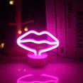 thumbnail image 3 of LINLIN Neon Night Light, Flamingo LED Neon Signs Night Light Neon Lights Neon Lights for Kids Bedroom Battery USB Operated, 3 of 7