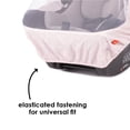 thumbnail image 6 of Diono Infant Car Seat Cover, Universal Weather Protection for Baby, Pink, 6 of 8