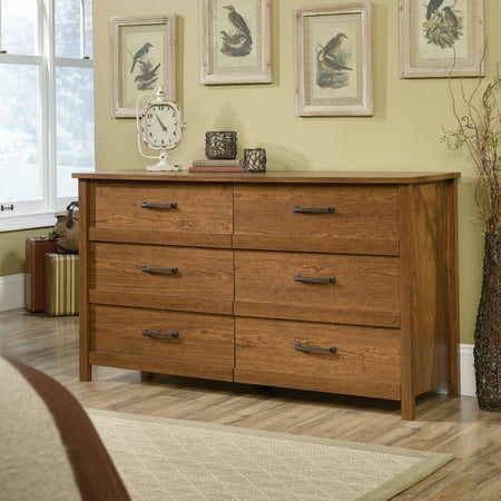Sauder Cannery Bridge Dresser Milled Cherry Finish Walmart Com
