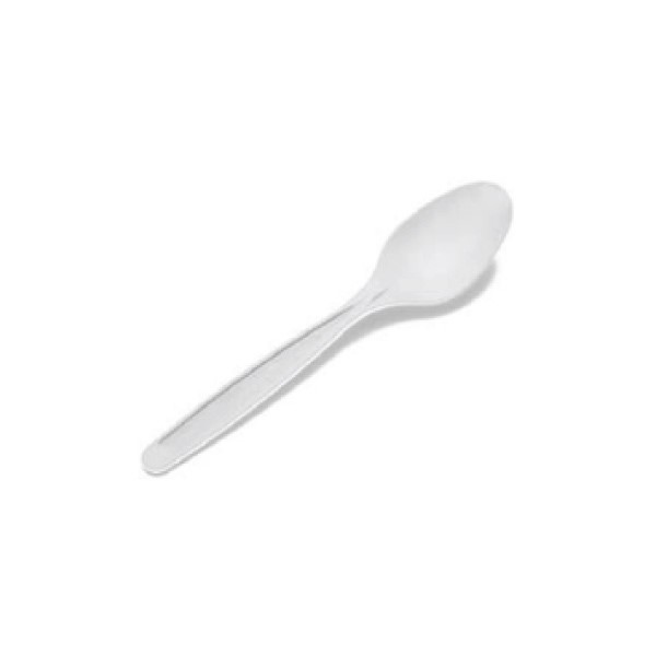 Natures Party 8NPCVPL844-nparty049 4.92 in. Cornstarch Mini Spoon - 24 Count