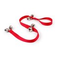 thumbnail image 2 of Flmtop Dog Doorbell Potty Training Tool Adjustable Rope with 6 Bells for Housebreaking Red, 2 of 9