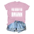 thumbnail image 4 of T-Shirt Décontracté à Manches Courtes et Col Rabattu pour Femmes, 4 of 7