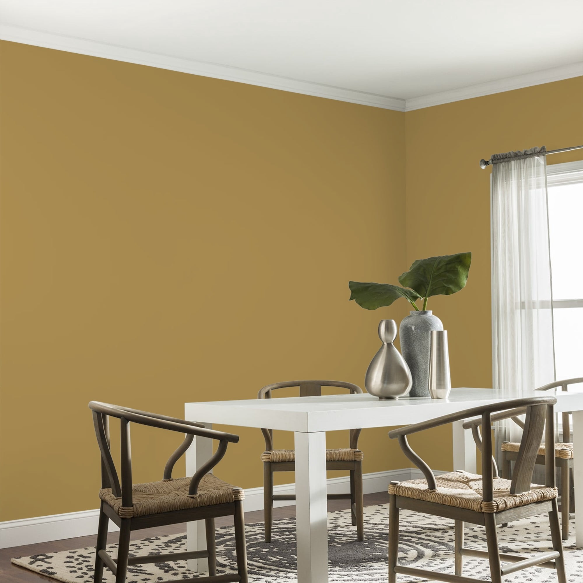 Glidden Spred Graceful Gazelle / Brown, Eggshell Interior Paint with Primer, 1 Gallon