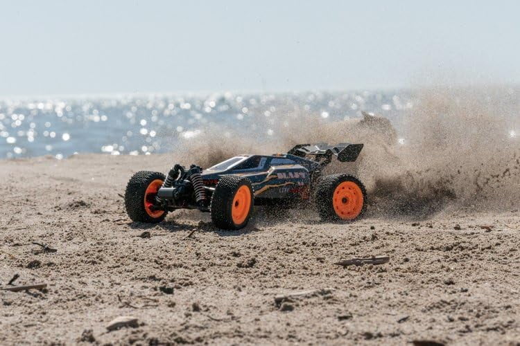 LiteHawk RC Blast XS Remote-Controlled Car, 2.4 Ghz Digital Controller, 4WD Toy RC Car for Adults Teens Ages 14+