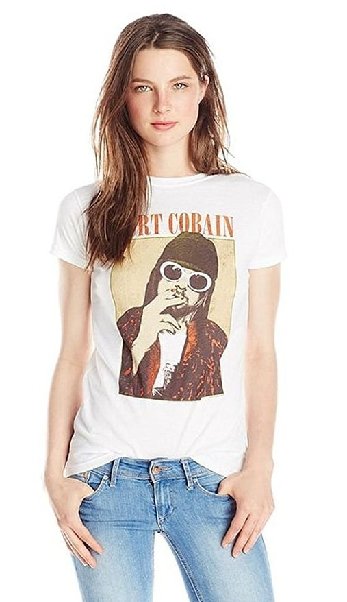 kurt cobain smoking t shirt