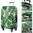 thumbnail image 4 of Travel Luggage Cover Suitcase Protector Fits 18-32 Inch Luggage Wheel Covers Patterned Travel Related Items Flower Luggage Protector Elastic Luggage Anti-scratch Suitcase Cover L, 4 of 6