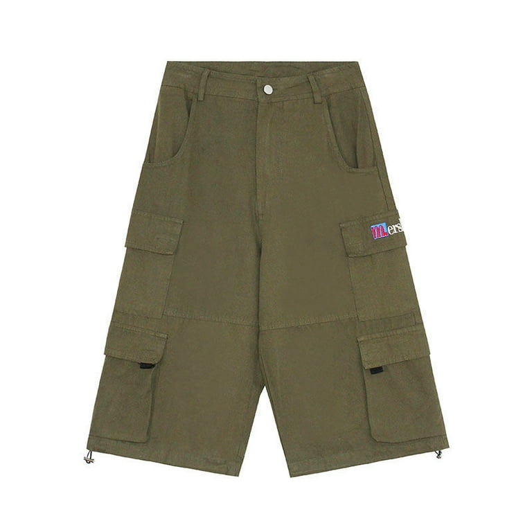 Oversized Vintage Shorts Cargo Pants 2000s Wide Leg Harajuku
