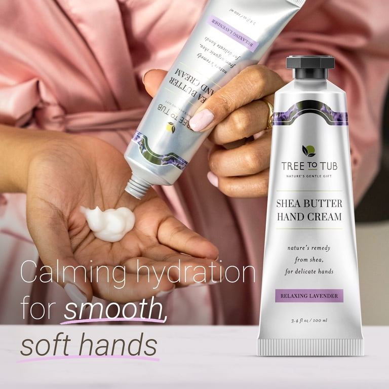 Tree To Tub Shea Butter Hand Cream, Lavender photo 2