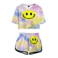 thumbnail image 4 of Noa Kirel Tshirt Merch Two Piece Set Women Shorts+lovely T-shirt Casual Streetwear, 4 of 6