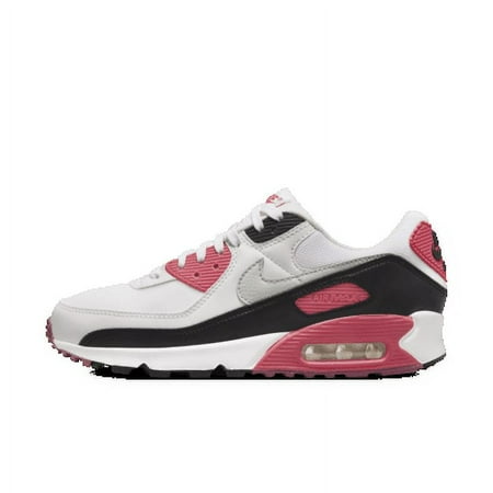 Nike Air Max 90 Women's Shoes Color: White/Aster Pink/Black/Light Silver Size: 5