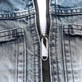 thumbnail image 3 of Zipper Pull Tab Replacement Metal Zipper Extender Handle Fixer 10 Pcs, 3 of 5