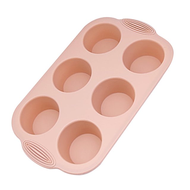 Juego de 2 moldes de silicona para utensilios de cocina para hornear chocolate, color rojo