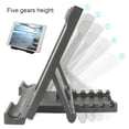 thumbnail image 4 of Mobile Phone Bracket, Desktop Tablet Bracket, Five Gears Universal For Tablet E-reader Holder Mobile Phone Supplies Phone Black, 4 of 8