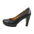 thumbnail image 3 of Sofft Mandy II Women  Round Toe Leather Black Heels, 3 of 5