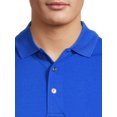 thumbnail image 4 of Ben Hogan Men's & Big Men's Performance Solid Polo Shirt with Short Sleeves, Sizes S-5XL, 4 of 6
