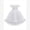 White, variant on IBTOM CASTLE Kids Girls Princess Dress Mesh 3D Flower Ruffle Tulle Dress Flower Girl Dress Birthday Party Dress Bowknot High-low Hemline Decor 7-8 Years White