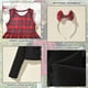 thumbnail image 4 of Conjunto de vestido navideño HINTINA 5T para niñas, cárdigan y diadema, 4 of 6