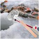 thumbnail image 1 of Serrated Ice Fishing Spoon,Metal Ice Scoop, Fishing Skimmer Scoop, Ice Fishing Filter Spoon,Fish Landing Spoon Ice Scoop, 1 of 5