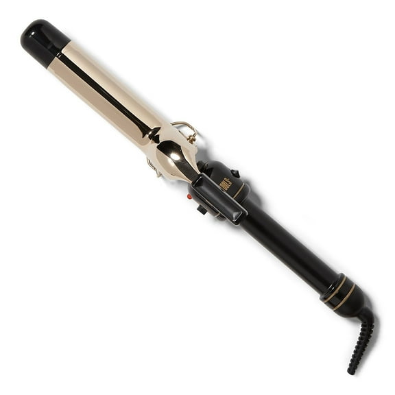Hot Shot Tools Gold Series Spring Curling Iron 1-1/4 Inch