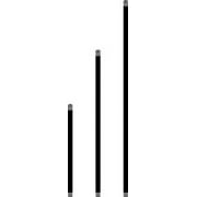 Kichler 15652 18" X 1/2" Mounting Stems For Kichler Landscape Fixtures - Bronze