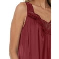 thumbnail image 6 of EZI Nightgowns for Women - Soft & Breathable Satin Night Gowns for Adult Women - Medium to Plus Size Womens Sleep Shirts - Long Mid-Length Nightgown, 6 of 9