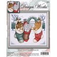thumbnail image 2 of Cozy Kittens Kit de Broderie au Point de Croix-12"X14 Pouces 14 Unités, 2 of 3