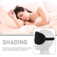 thumbnail image 3 of EeaseCA Memory Cotton Sleep Eye Mask Comfortable Blindfold Shading Sleeping Eye Patch, 3 of 8