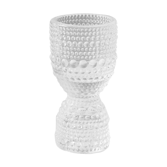 Small Candle Stick Holder: Clear Glass Candle Holder, Tapered Candle, Tealight & Votive Candle Holders,Modern Taper Candle Holders for Table Centerpiece Dining Room Decoration