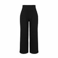 thumbnail image 5 of Coerni Girls Baggy Sweatpants Oversized Lounge Sweat Pants Kids Elastic Waist Straight Leg Open Bottom Athletic Softball Trousers, 5 of 9
