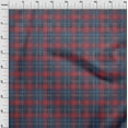thumbnail image 3 of oneOone Organic Cotton Poplin Twill Fabric Tartan Check Print Fabric BTY 42 Inch Wide, 3 of 4