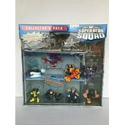 Marvel Super Hero Squad Proffessor X, Juggernaut, Shadowcat, Iceman
