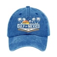 thumbnail image 3 of Casquette de Baseball Décontractée Imprimée Bleue du Mexique à Moins de 10 $, 3 of 3