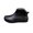 Black, variant on Men's Deck Boots, Waterproof Ankle Rain Boots with Anti-Slip Traction