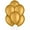 Gold, variant on Exquisite 12" Black Bulk Pack Latex Balloons | 72 Count