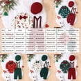 thumbnail image 2 of WUANDIXFA Baby Boy Christmas Outfit Long Sleeve Shirts Pants and Hat Holiday Party Cute Print Fall Winter Clothes,AG,6-9 Months, 2 of 7
