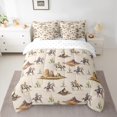 thumbnail image 2 of Homewish Western Cowboys Twin Bedding Sets 7-Piece for Adults Female Men,Botanical Cactus Bedding Comforter Set Microfiber,Vintage Aesthetic Breathable Sheet Sets,Super Cozy Room Decor, 2 of 8