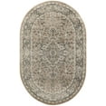 thumbnail image 2 of Nourison Concerto Persian Beige Grey 6' x 9' Oval Area Rug (6x9), 2 of 8