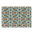 thumbnail image 1 of Moroccan Cutting Board, Nostalgic Eastern Art Motifs with Floral Ornaments with Baroque Inspiration Ethnic, Decorative Tempered Glass Cutting and Serving Board, Small Size, Multicolor, by Ambesonne, 1 of 1