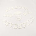 thumbnail image 2 of Avenged Sevenfold Unisex Hi-Build T-Shirt: Classic Deathbat (White-On-White) (X-Large), 2 of 3