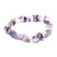 thumbnail image 1 of Nvzi Pulsera de cuentas hecha a mano, adecuada para pulseras de piedra natural irregulares (morado), 1 of 5